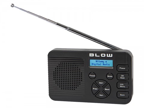 Radijo imtuvas su akumuliatoriumi DAB+  Blow RK4 BT